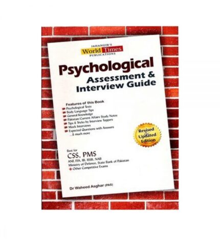 Psychological Assessment & Interview Guide by Dr Waheed Asghar