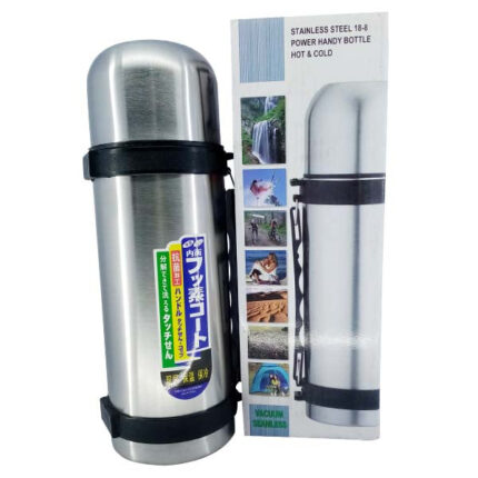 Water Bottle Steel Large With Handle18-8