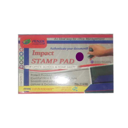 Stamp Pad Plastic Body(Impact-11230) - Violet - Sensa