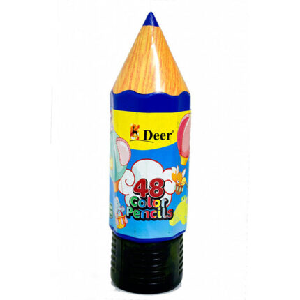 Deer Colour Pencil Can 48 Pcs