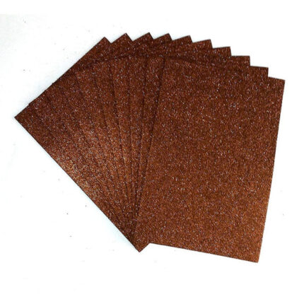 Foaming Sheet Glitter Brown A/4 # 20