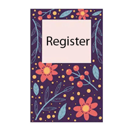 Card Register Narrow Line#120